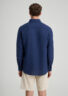 Evoto Valano Regular Fit Linen Shirt Eclipse Blue - Sea You Soon