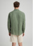 Evoto Valano Regular Fit Linen Shirt Olivine - Sea You Soon