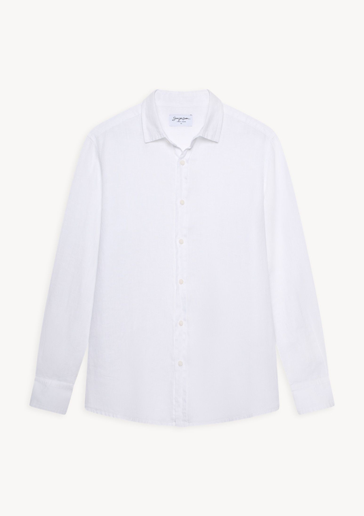 valano-linen-shirt-white (a) Valano Regular Fit Linen Shirt White - Sea You Soon