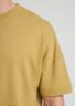 Evoto Viello Relaxed Cotton T-Shirt Forest Taupe - Sea You Soon