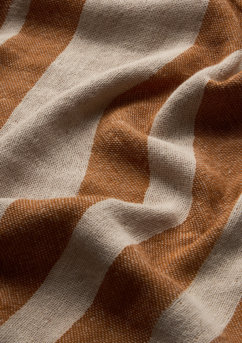 Baia-linen-beach-towel-bronze-brown (c) Baia Linen Towel - Bronze Brown - Sea You Soon
