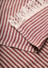 Gorgona-linen-beach-towel-burgundy (d) Gorgona Linen Towel - Burgundy - Sea You Soon