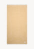 Gorgona-linen-beach-towel-mustard (a) Gorgona Linen Towel - Mustard - Sea You Soon