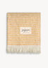 Gorgona-linen-beach-towel-mustard (b) Gorgona Linen Towel - Mustard - Sea You Soon