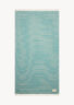 Gorgona-linen-beach-towel-teal (a) Gorgona Linen Towel - Teal - Sea You Soon