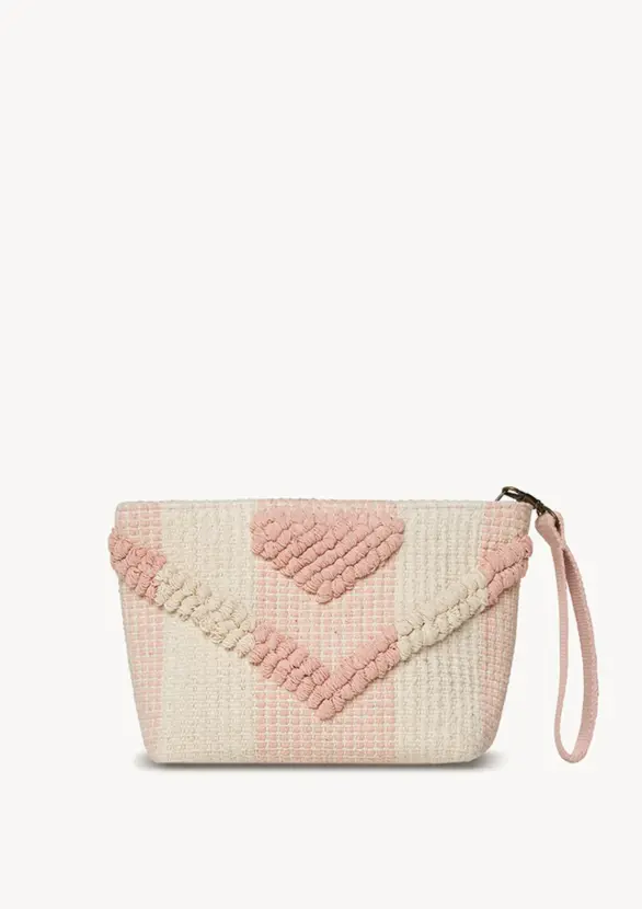 Anaru Mini Clutch - Dusty Pink