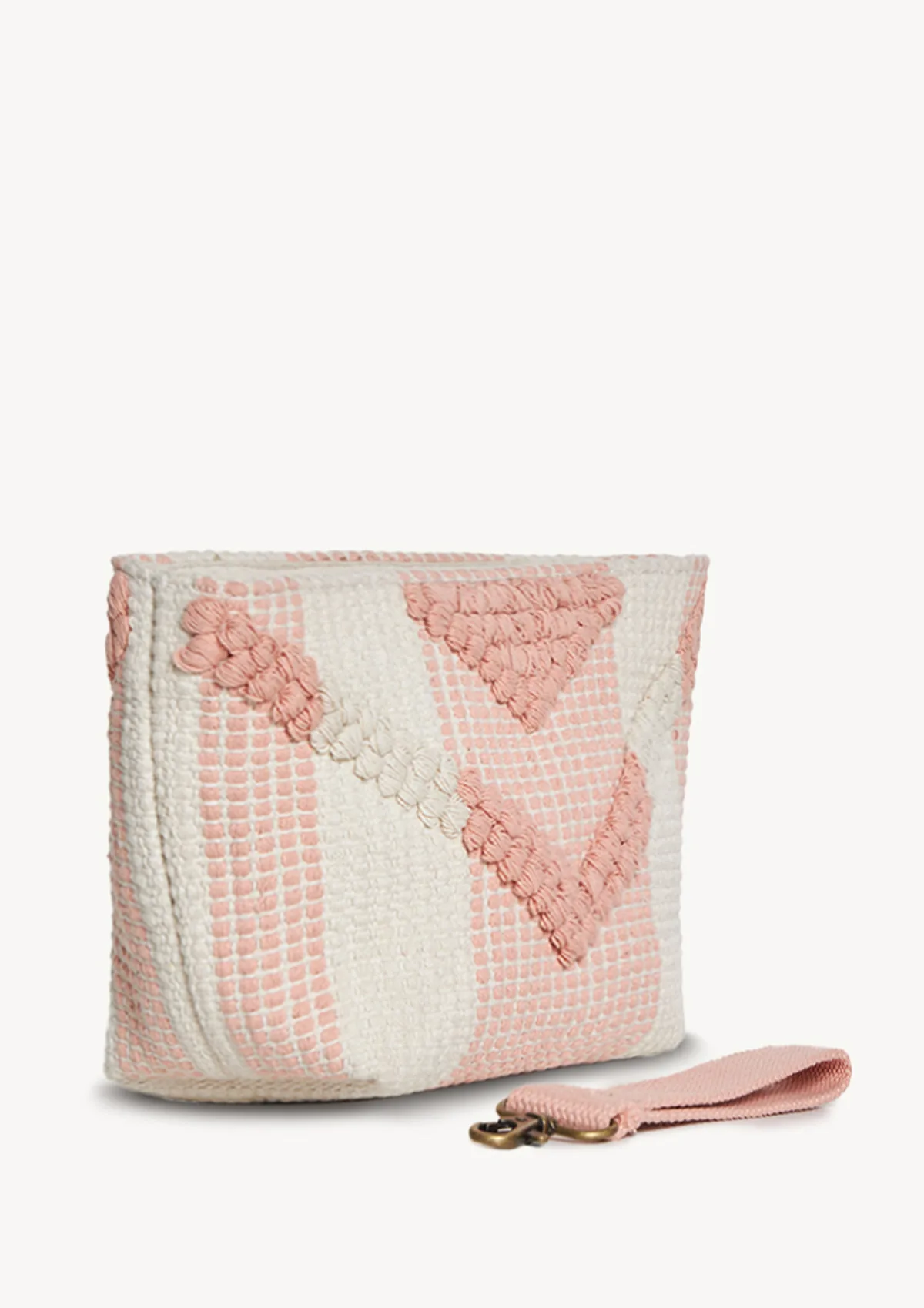 anaru-cotton-mini-clutch-dusty-pink-side Anaru Mini Clutch - Dusty Pink - Sea You Soon