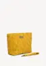 carmela-cotton-midi-clutch-mustard-lifestyle-side Carmela Midi Clutch Mustard - Sea You Soon