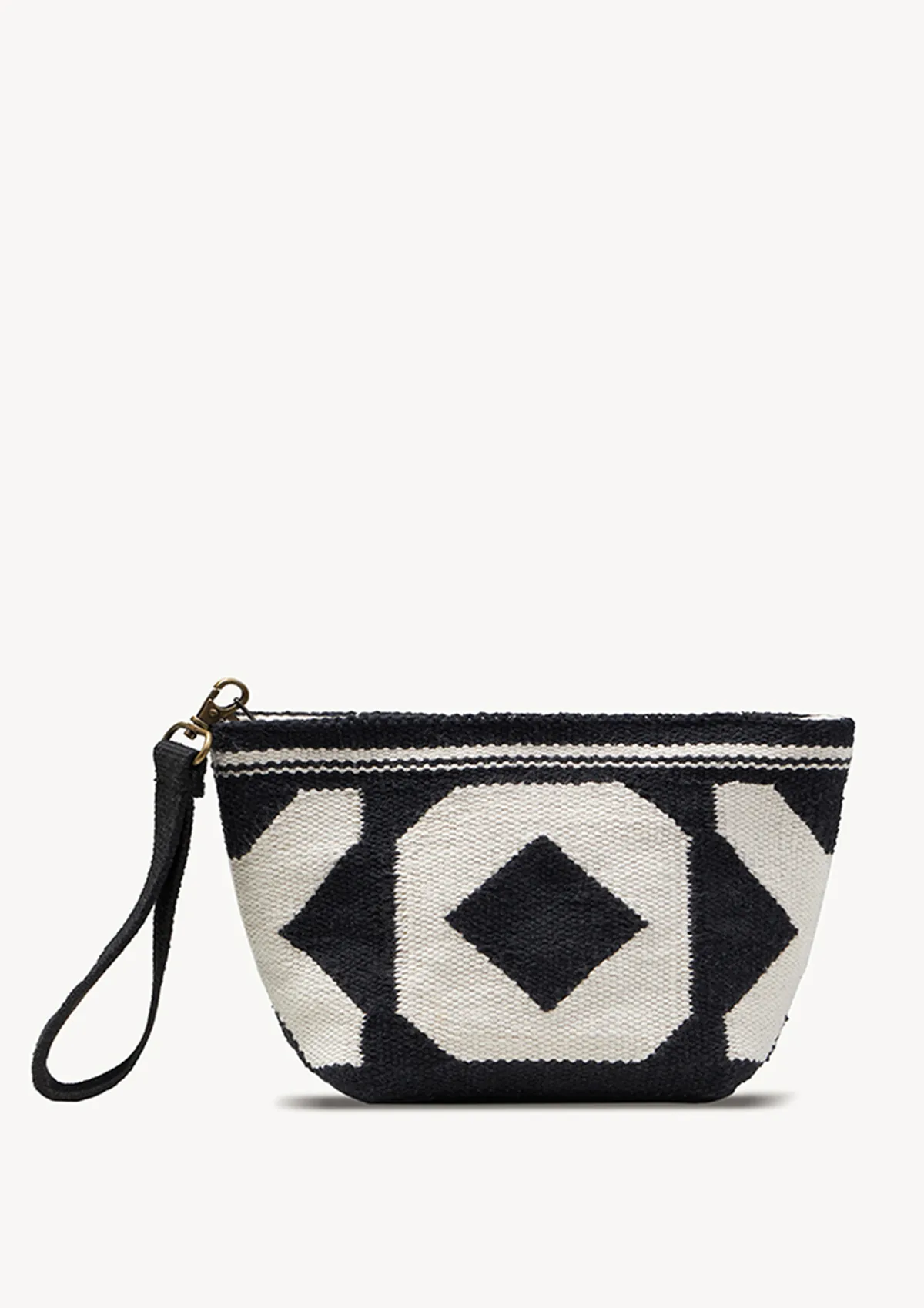 eze-cotton-mini-clutch-black-front Eze Mini Clutch Bag - Black - Sea You Soon