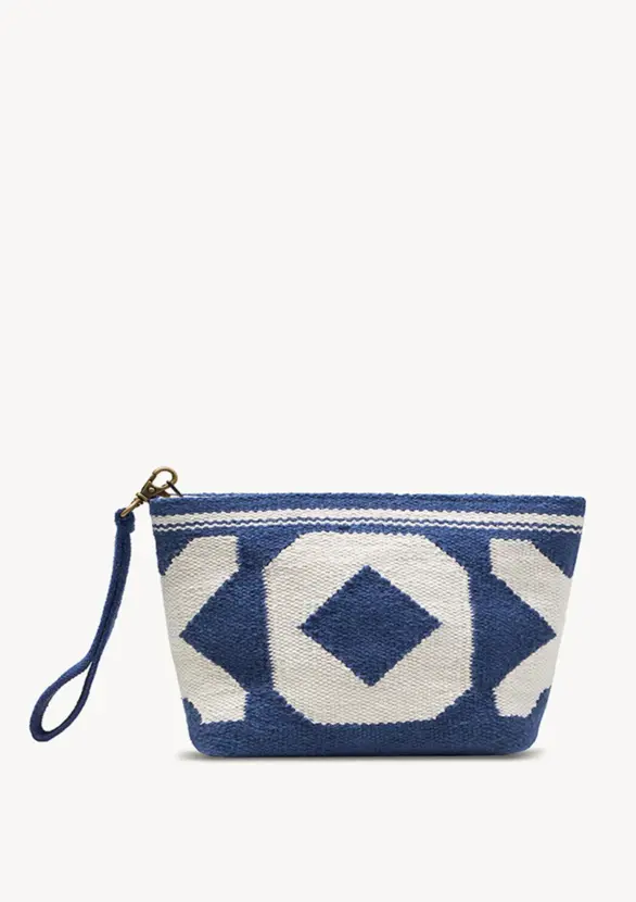 Eze Mini Clutch Bag - Navy Blue