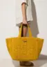 hermosa-cotton-beach-tote-mustard-detail-alt-2 Hermosa Beach Bag Mustard - Sea You Soon
