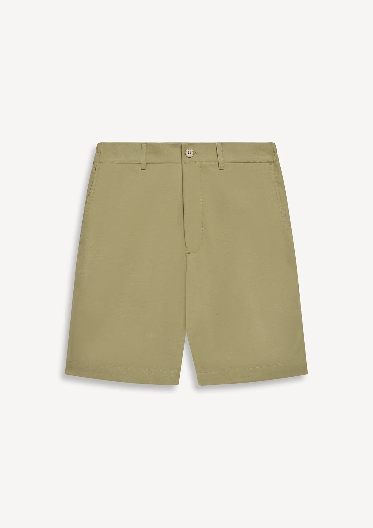 lorain-lyocell-shorts-olive-front Lorain Lyocell Shorts - Olive - Sea You Soon