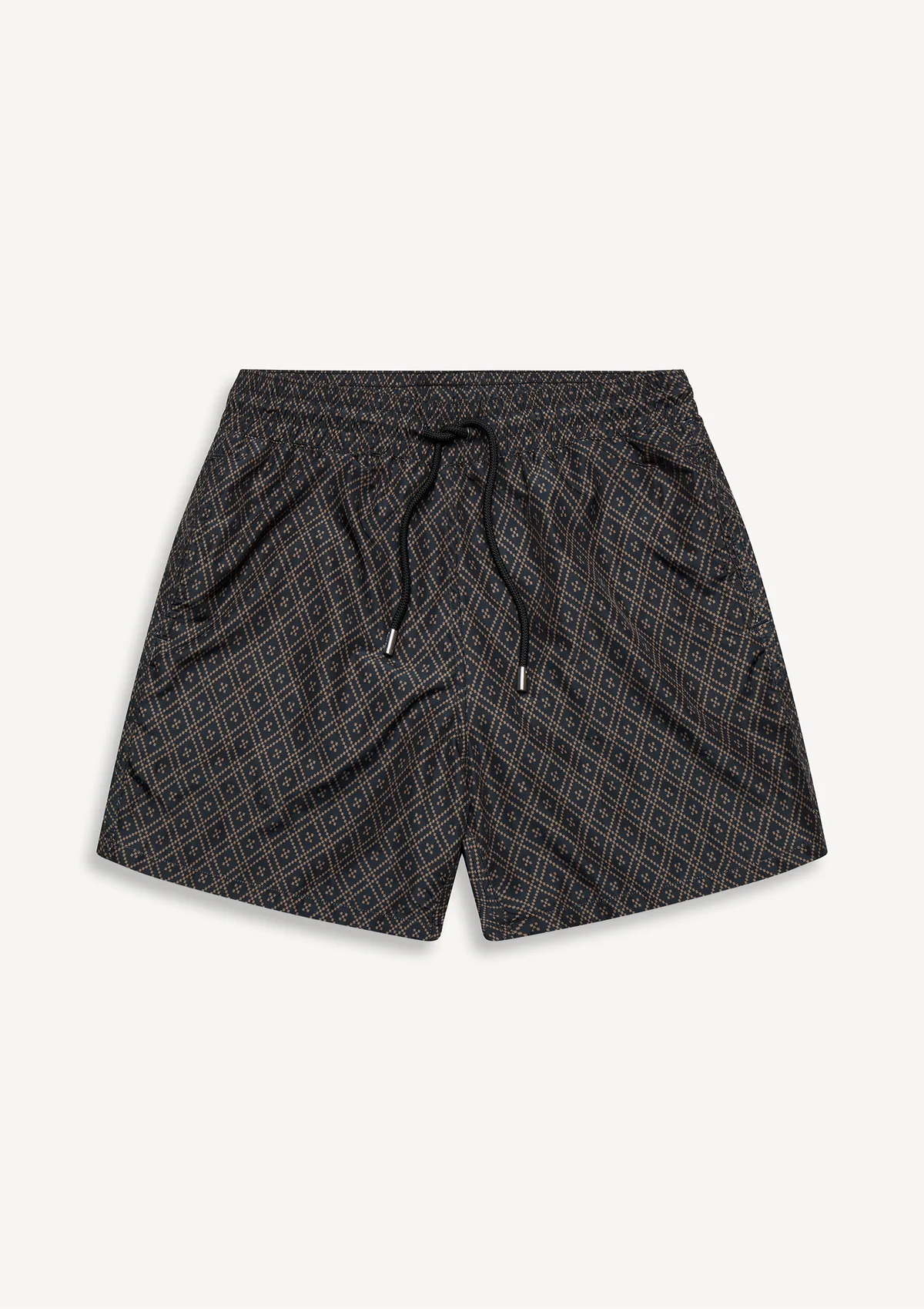 lumari-polyester-swim-shorts-black-front Lumari Swim Shorts - Black - Sea You Soon