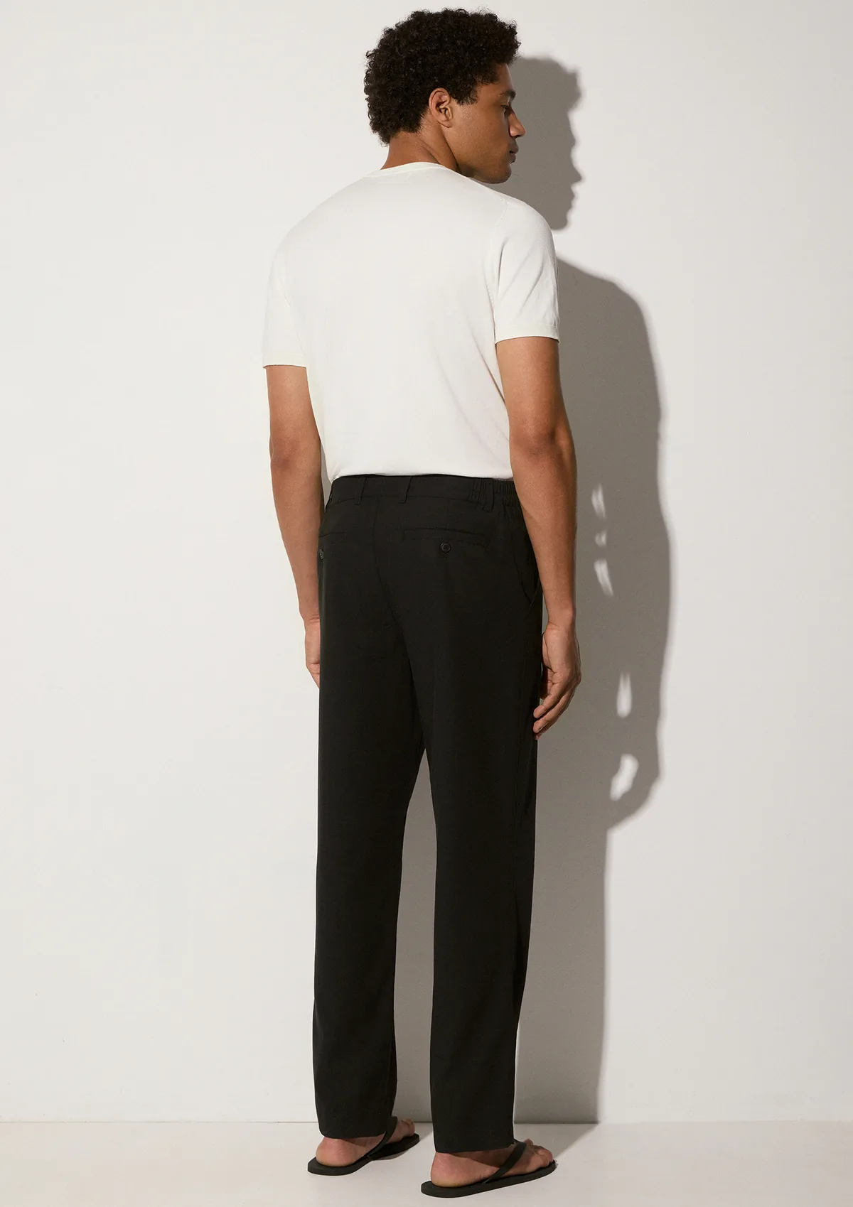 lunaro-lyocell-trousers-black-detail Lunaro Lyocell Trousers - Black - Sea You Soon