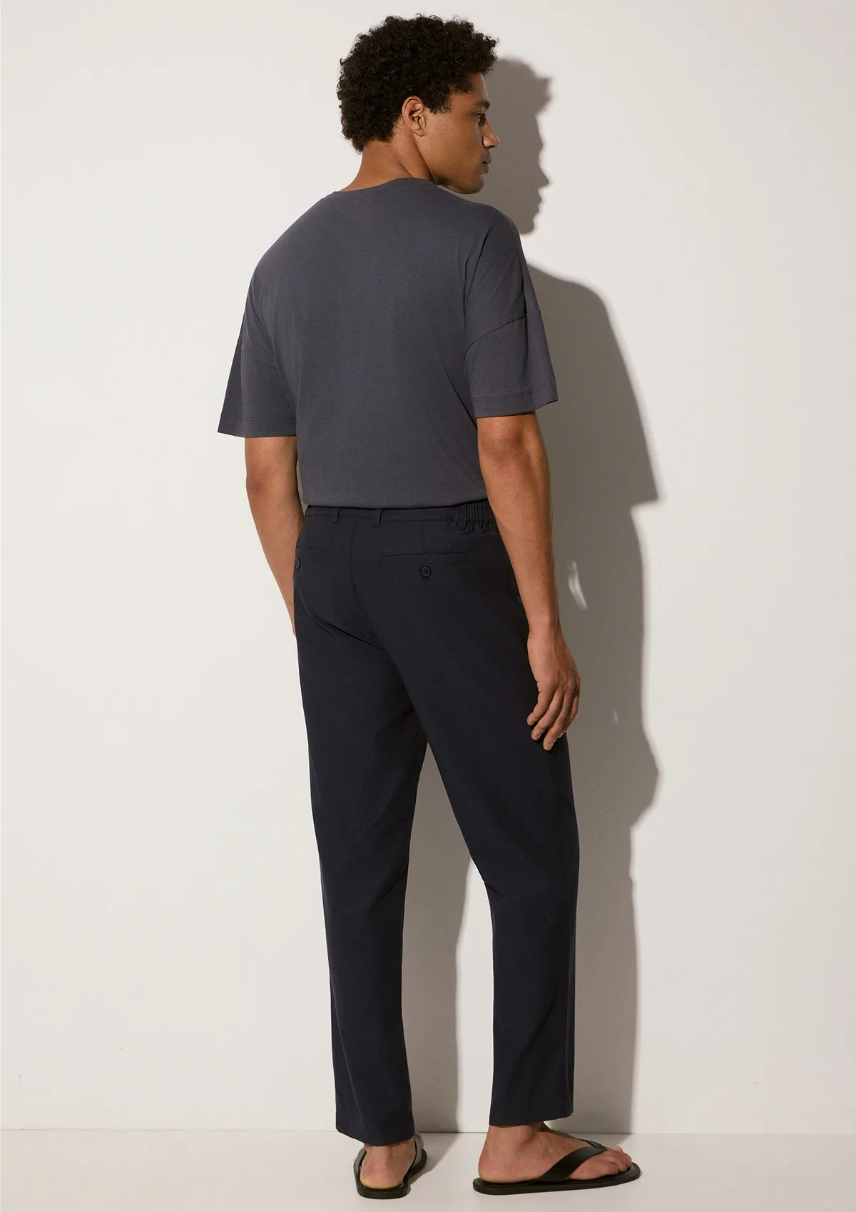lunaro-lyocell-trousers-navy-blue-detail Lunaro Lyocell Trousers - Navy Blue - Sea You Soon