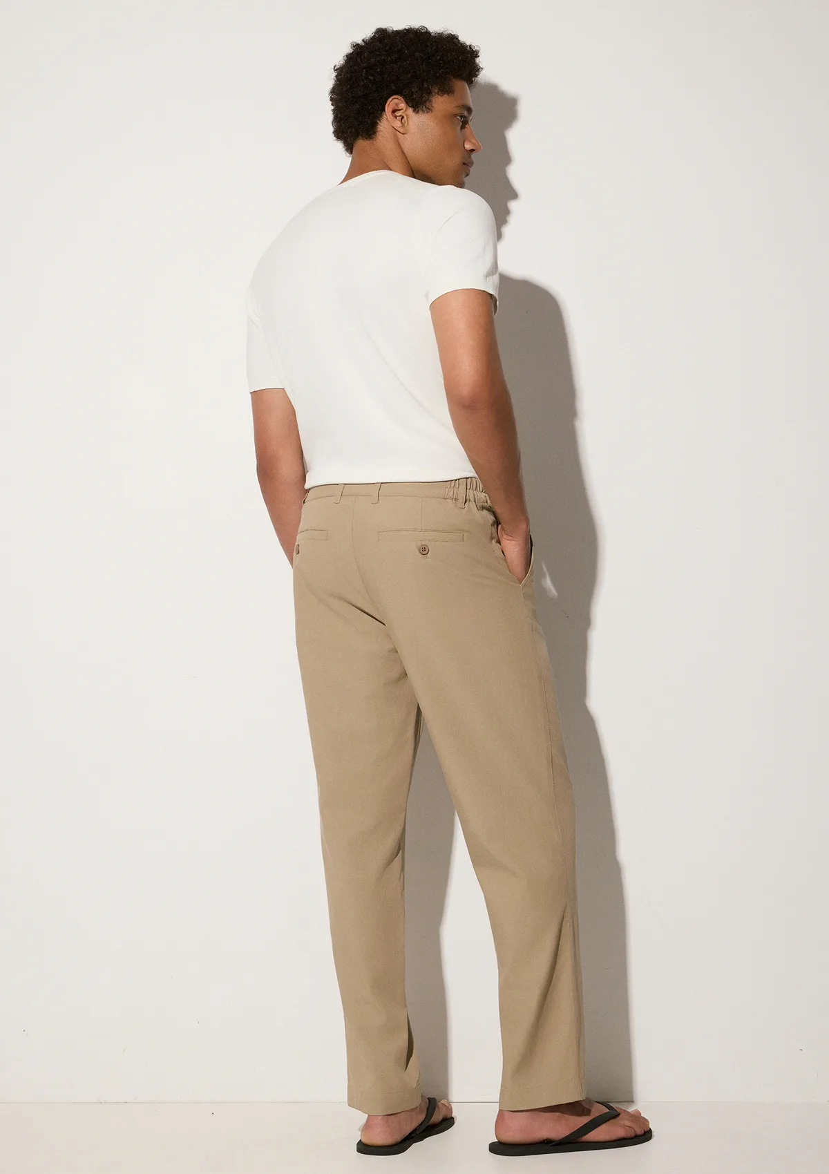 lunaro-lyocell-trousers-taupe-detail Lunaro Lyocell Trousers - Taupe - Sea You Soon