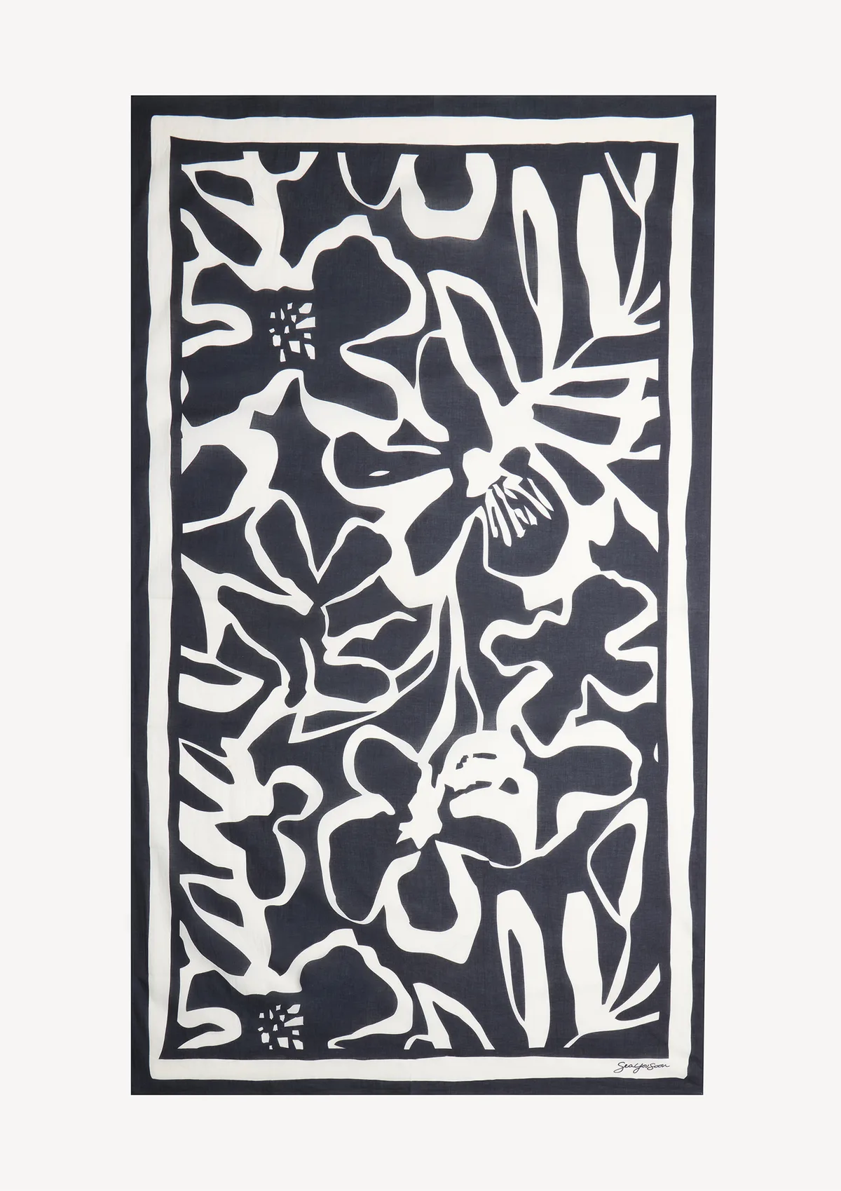 melita-cotton-beach-pareo-black-front Melita Pareo - Black - Sea You Soon