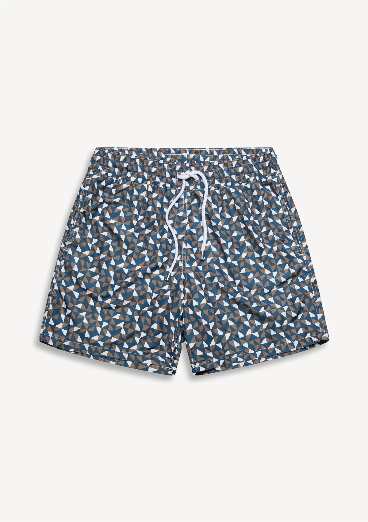mylos-polyester-swim-shorts-eclipse-blue-front Mylos Swim Shorts - Eclipse Blue - Sea You Soon