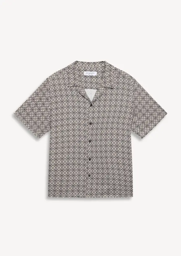 Nara Short Sleeve Shirt - Black