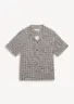 nara-cotton-shirt-black-front Nara Short Sleeve Shirt - Black - Sea You Soon