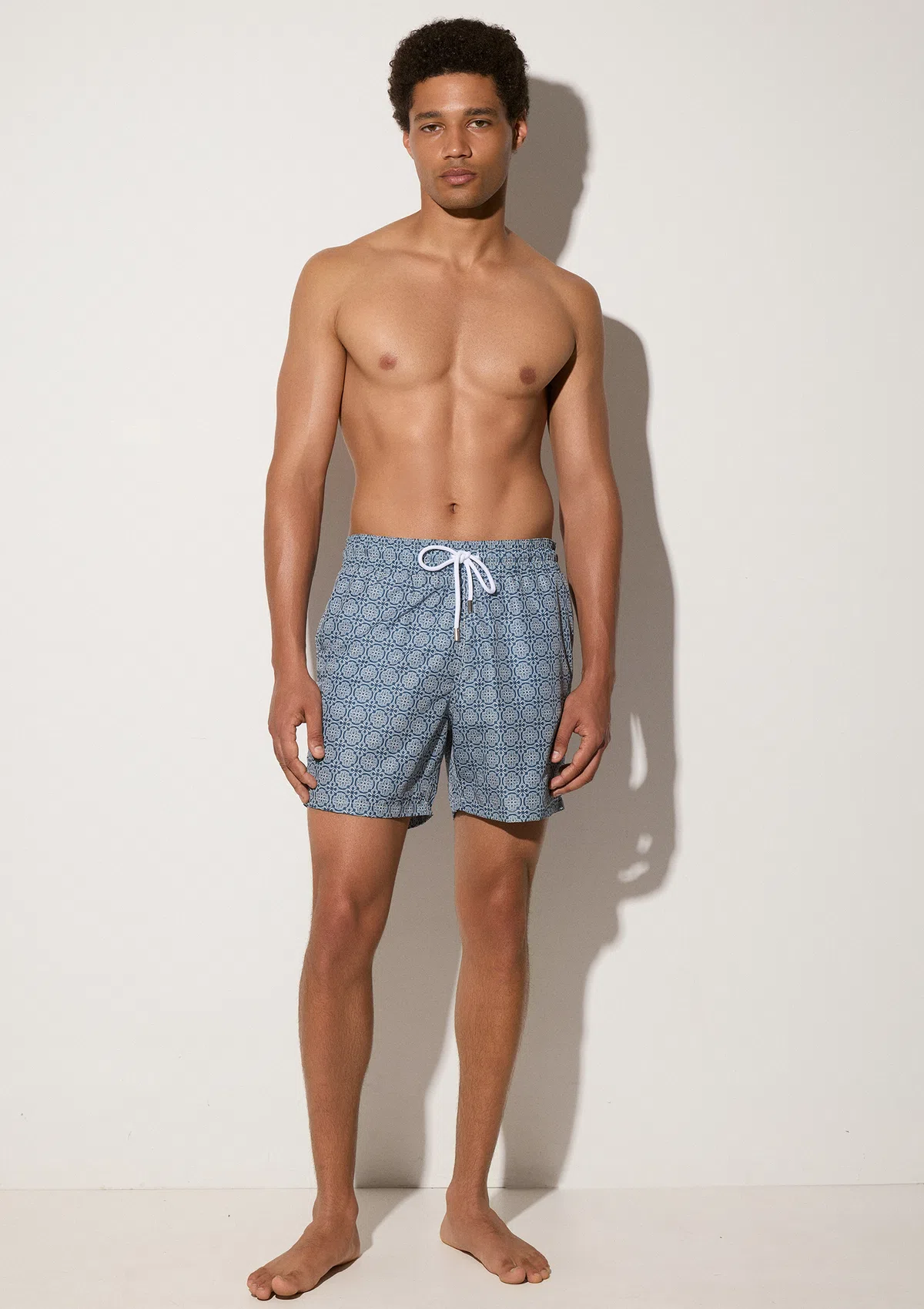 nara-polyester-swim-shorts-eclipse-blue-lifestyle-front Nara Swim Shorts - Eclipse Blue - Sea You Soon
