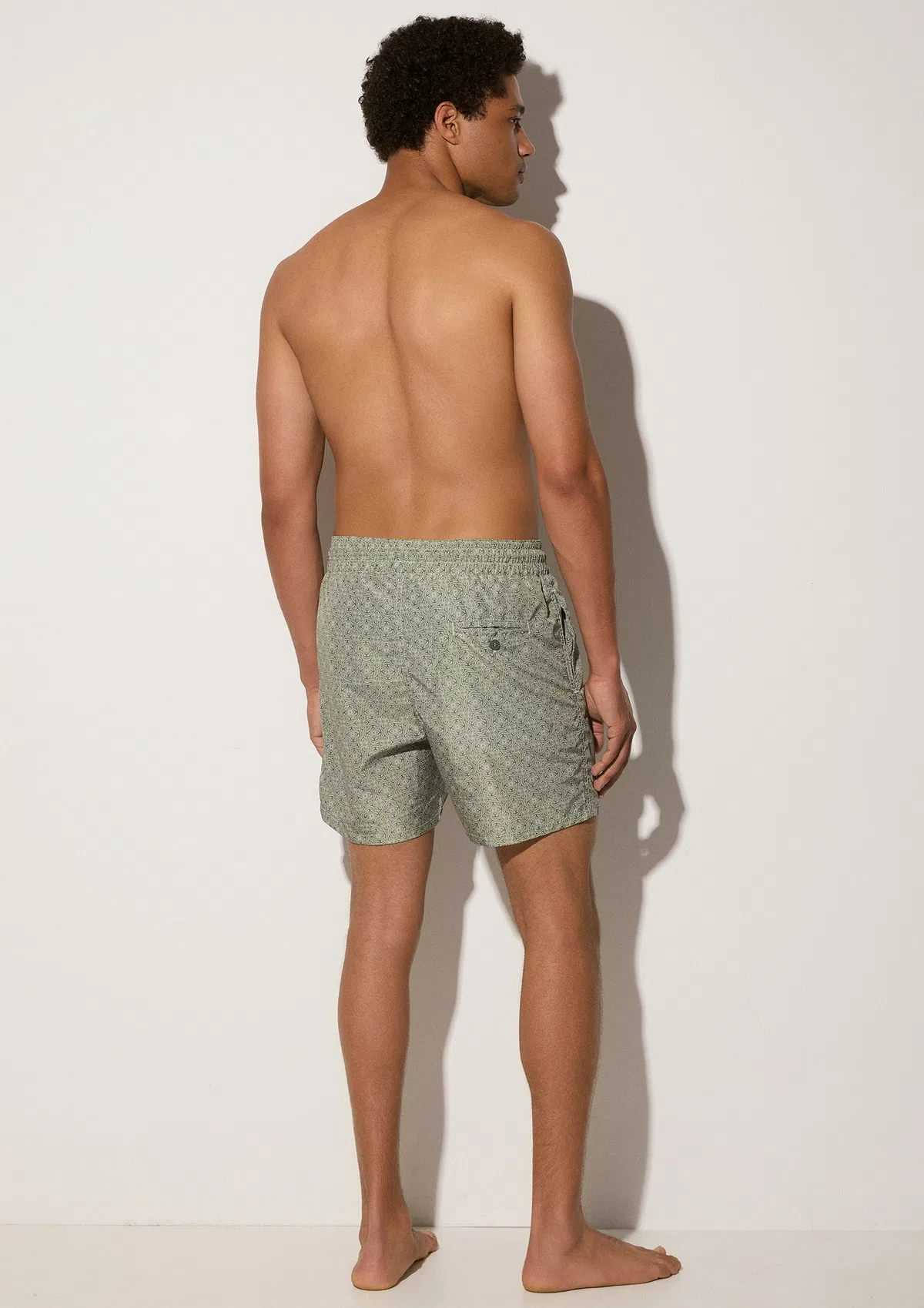 nara-polyester-swim-shorts-olive-back Nara Swim Shorts - Olive - Sea You Soon