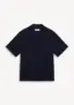 orenzo-cotton-shirt-navy-blue-front Orenzo Short Sleeve Shirt - Navy Blue - Sea You Soon