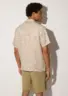 pekan-tencel-shirt-beige-back Pekan TENCEL™ TENCEL™ shirt in Beige, studio back side shot by Sea You Soon, Made in Greece