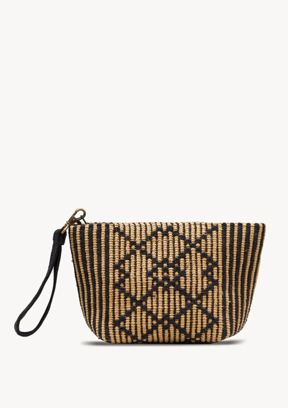 Recco Mini Clutch Bag - Black