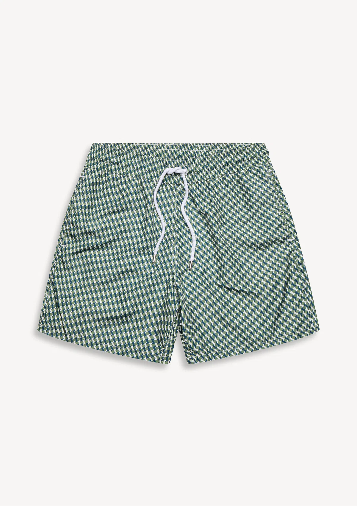 sabbia-polyester-swim-shorts-olive-front Sabbia Swim Shorts - Olive - Sea You Soon