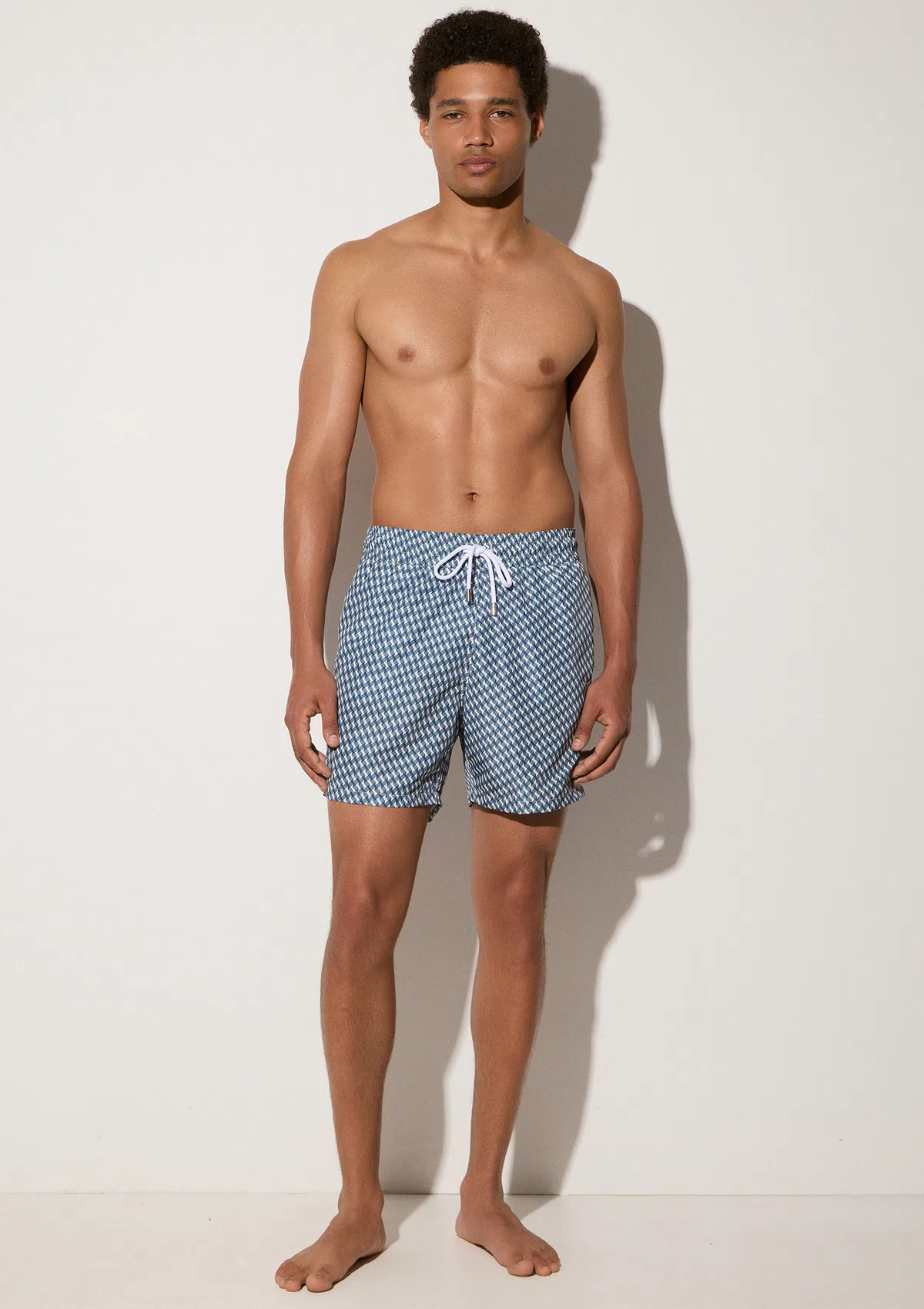 sabbia-polyester-swim-shorts-pale-blue-lifestyle-front Sabbia Swim Shorts - Pale Blue - Sea You Soon