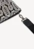 simoneta-cotton-midi-clutch-black-on-model Simoneta Clutch - Black - Sea You Soon
