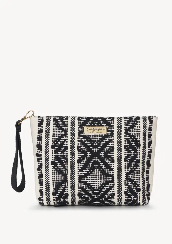 Sorrento midi clutch Black