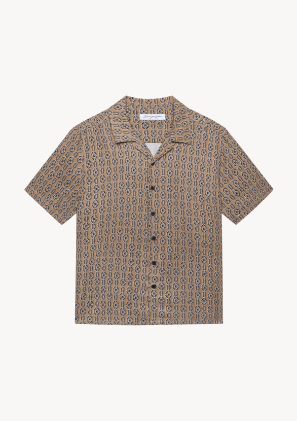Tamuda Short Sleeve Shirt - Mocha