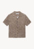 tamuda-tencel-shirt-mocha-front Tamuda Short Sleeve Shirt - Mocha - Sea You Soon
