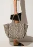 toledo-cotton-beach-tote-black-styled Toledo Tote Bag - Black - Sea You Soon